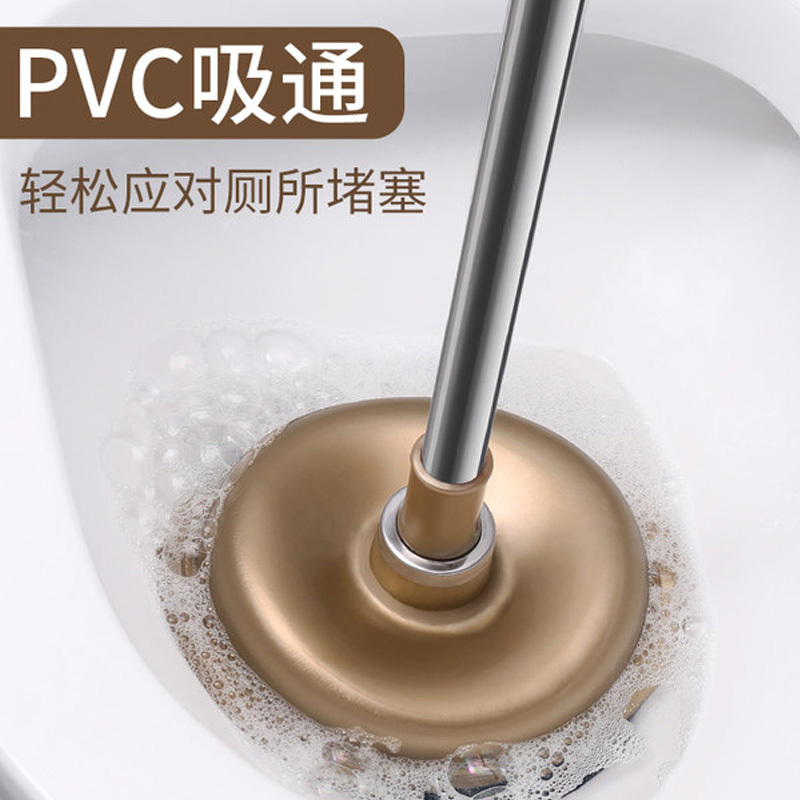 开普特 家用长柄马桶刷套装洗厕所刷马桶刷子无死角卫生间软毛洁厕清洁刷