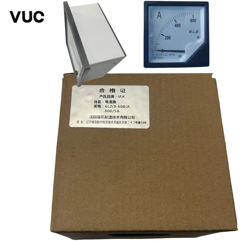 VUC 电流表 6L2(0-600)A600/5A 块高清大图