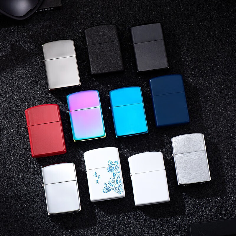 金属打火机纯色 银白色高清大图