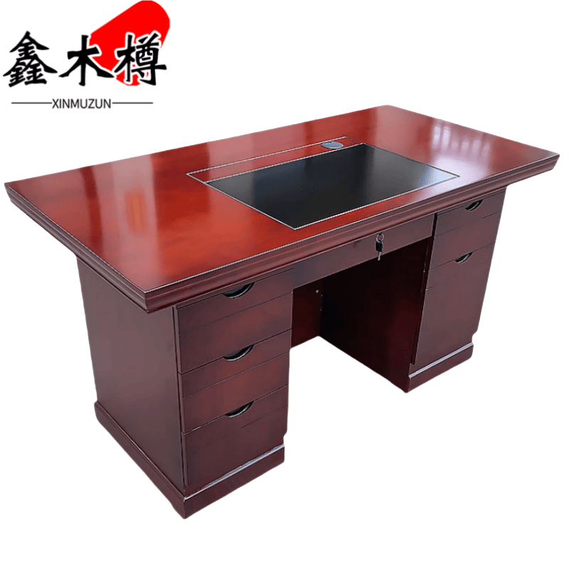 鑫木樽办公电脑桌1.6m张高清大图
