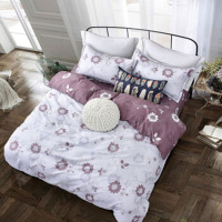 路易卡罗韵之醉四件套 欧菲缦LK-6305 浅豆沙(单位:件)