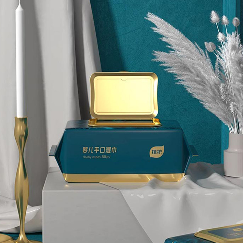 植护湿巾1层80包*5包韧享珍珠纹加厚ZH2732N5高清大图