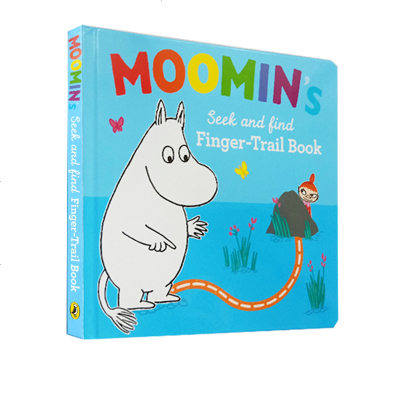 英文原版绘本moomin S Seek And Find Finger Trail Book 姆明芬兰著名童话 摘要书评在线阅读 苏宁易购图书
