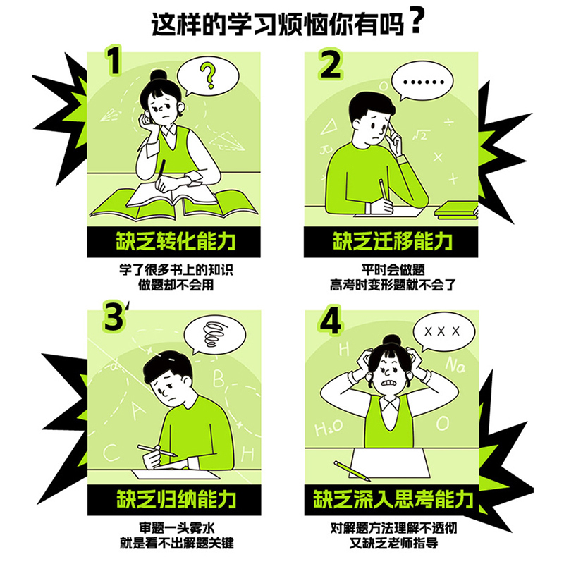 [2本套装]语文+化学 高中 [正版]2024版解题觉醒语文数学英语物理化学一化儿政治历史地理生物新高考一轮复习资料高三