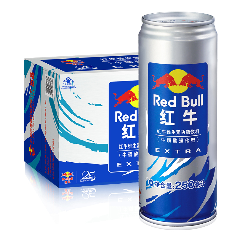 红牛维生素功能饮料(牛磺酸强化型)250ml*24