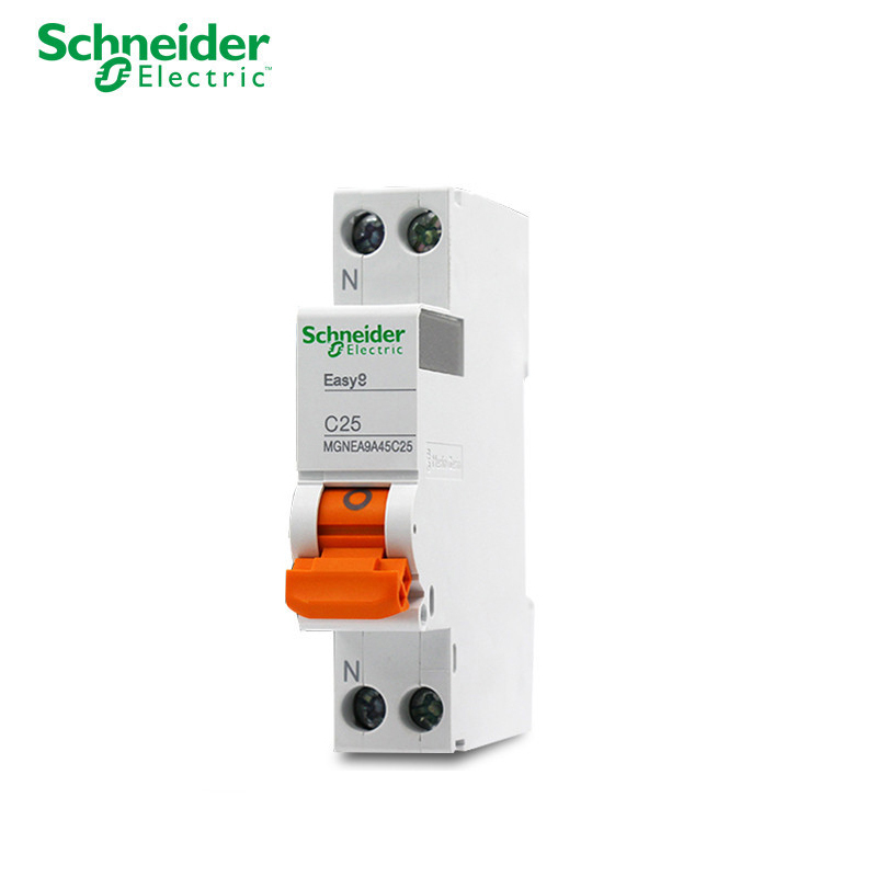 施耐德电气（Schneider Electric）断路器 家用空开E9系列1P+N 双进双出 DPN25A 空气开关