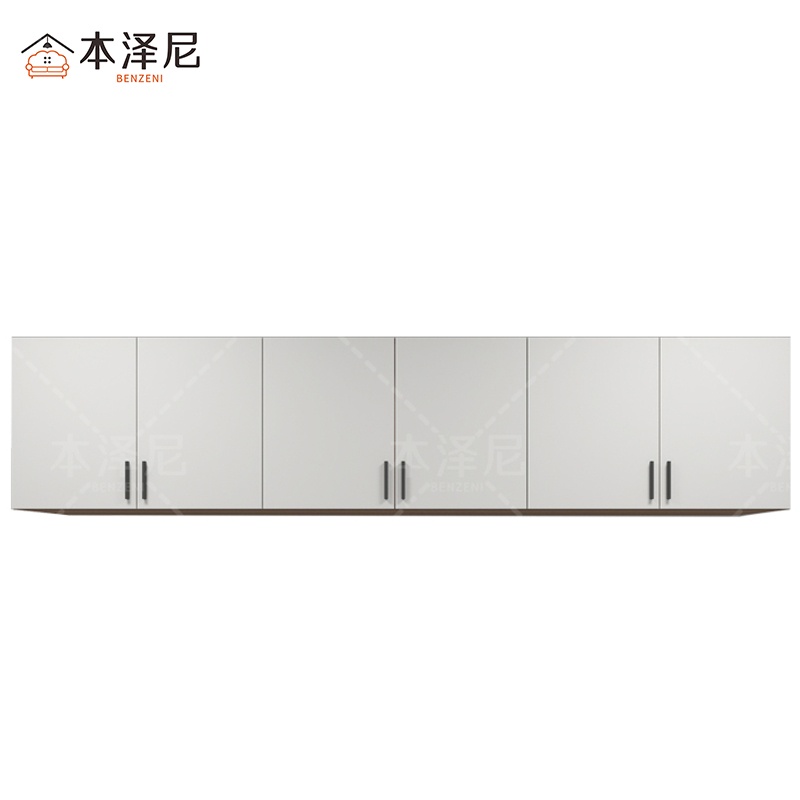本泽尼 六门顶柜 HTZH-BB240 2400*550*500mm 组高清大图