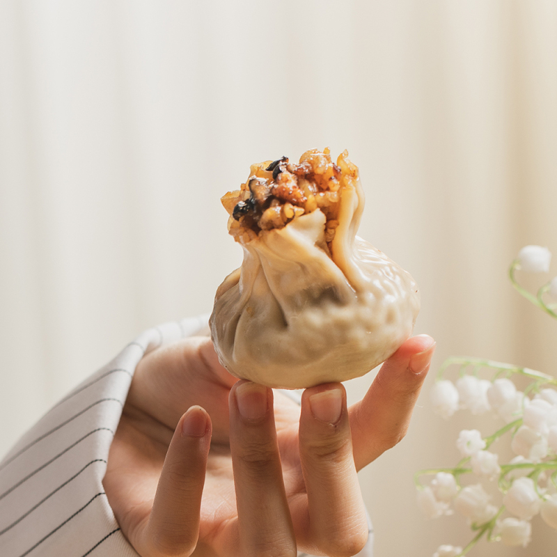 同庆楼香菇猪肉烧麦480g(80g*6)*3糯米烧麦早餐半成品速冻面点蒸煮食品早饭纸皮大烧卖包
