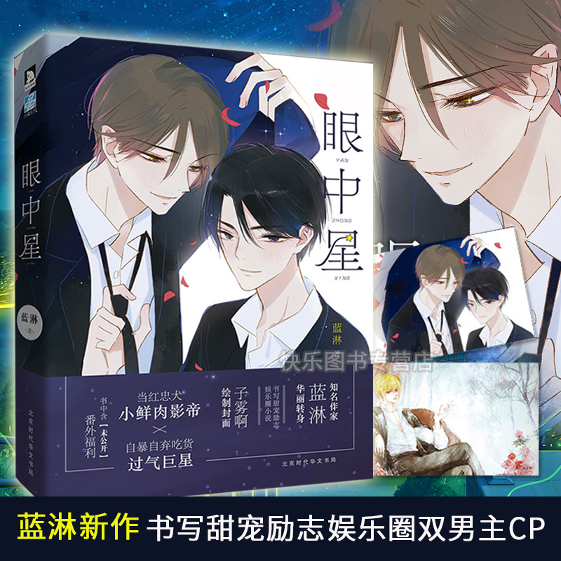 [正版] 眼中星1 蓝淋著 相互支持彼此成长的励志长篇小说 收录全新番外 青春文学都市励志小说高清大图