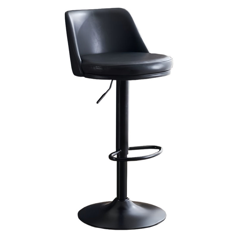 晨磊 高脚椅 棕色 把高清大图