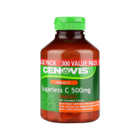 Cenovis维生素C咀嚼橘子味含vc片精华儿童天然无糖淡化色斑300粒澳洲