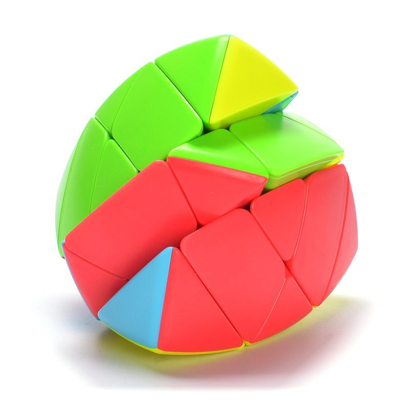 奇艺三阶粽子魔方炫亮彩色异形三阶魔粽益智玩具三阶粽子魔方