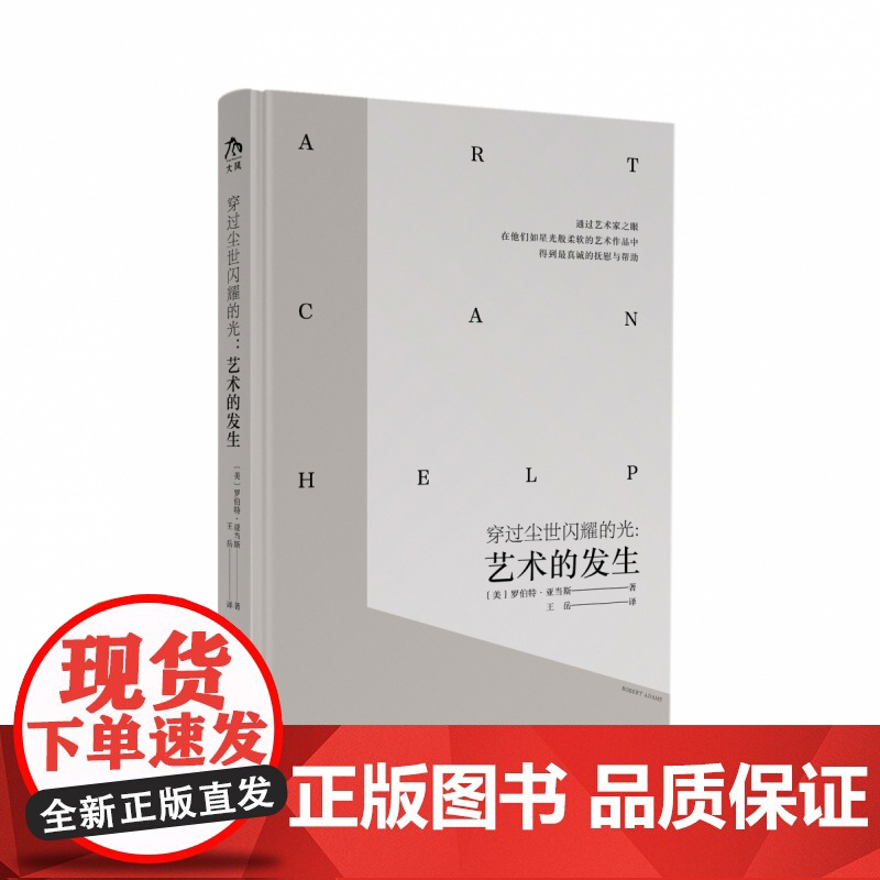 穿过尘世闪耀的光:艺术的发生 Art Can Help 罗伯特·亚当斯 人文、艺术、社会和自然的摄影艺术评论集高清大图