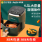 奥克斯空气炸锅绿色机械款家用多功能4.5L容量电炸锅自动无油烟烘焙迷你2299M