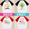 迪鲁奥(DILUAO)儿童T恤定制班服幼儿园小学生毕业短袖diy纯棉印logo同学聚会衣服