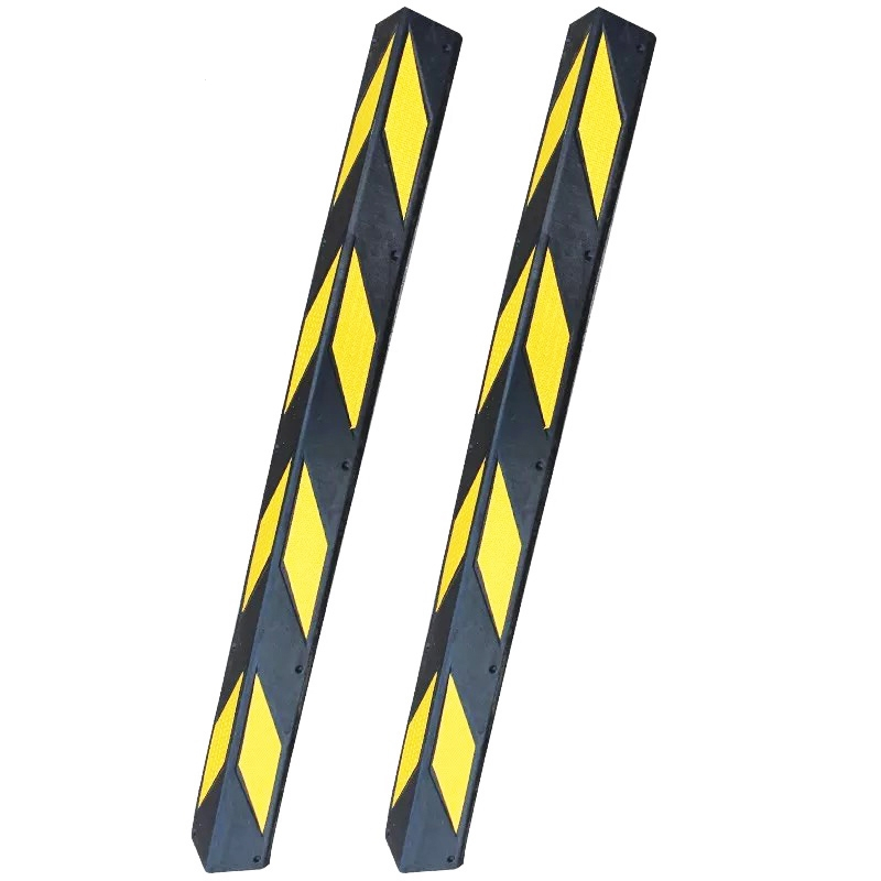 橡胶护角汽车防撞条防撞角护墙角pvc角条加厚车库反光交通警示条