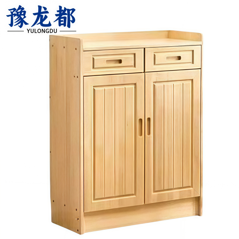 豫龙都 鞋柜 实木 个高清大图