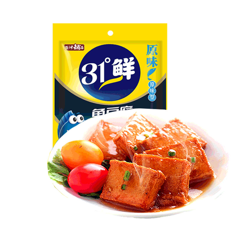 盐津铺子鱼豆腐(原味)85g高清大图