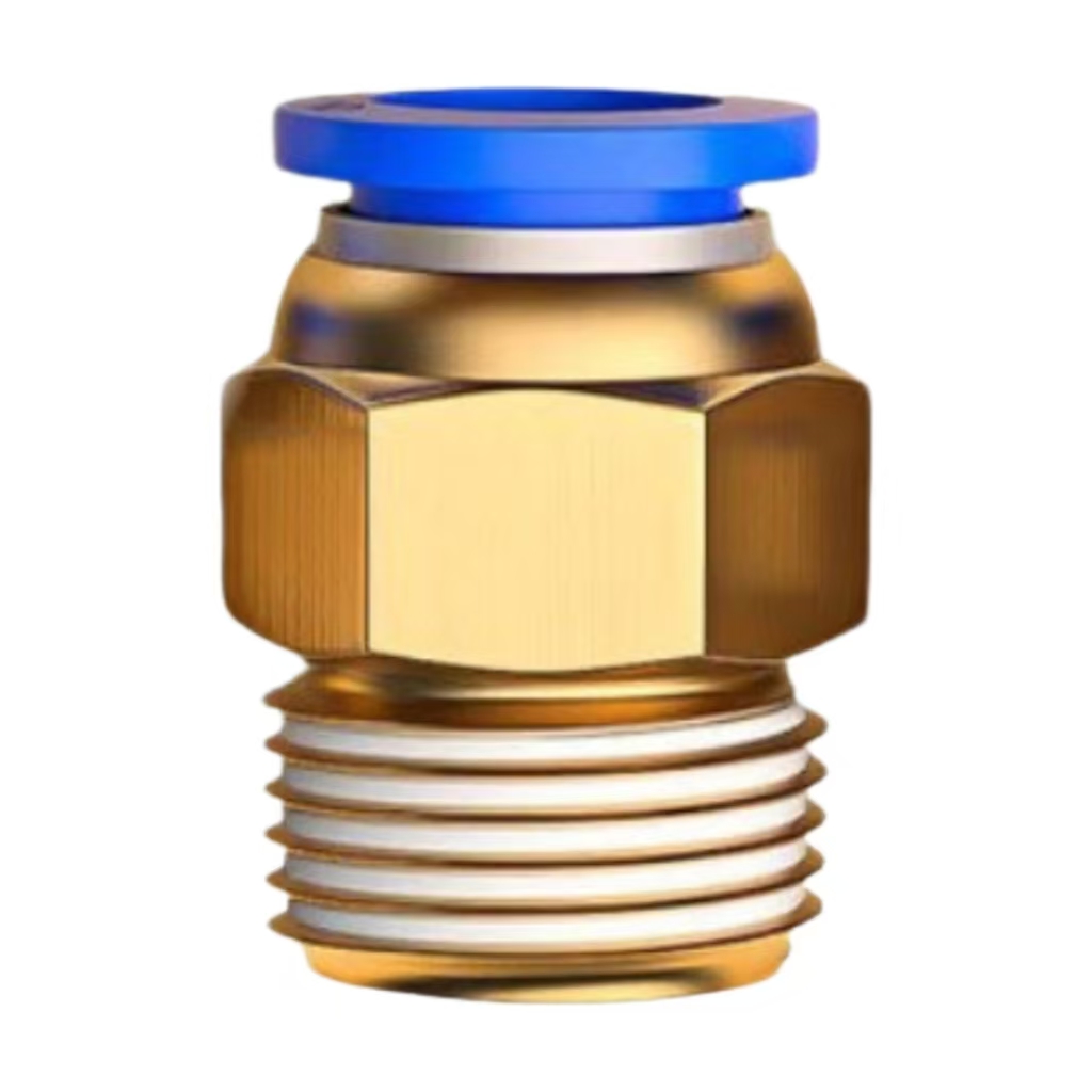 中锦科技PC气管快速接头接管口径16mm 螺纹6分支