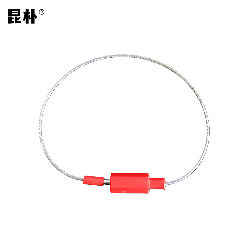 昆朴一次性六角对插钢丝铅封 1.8*250mm D825 根