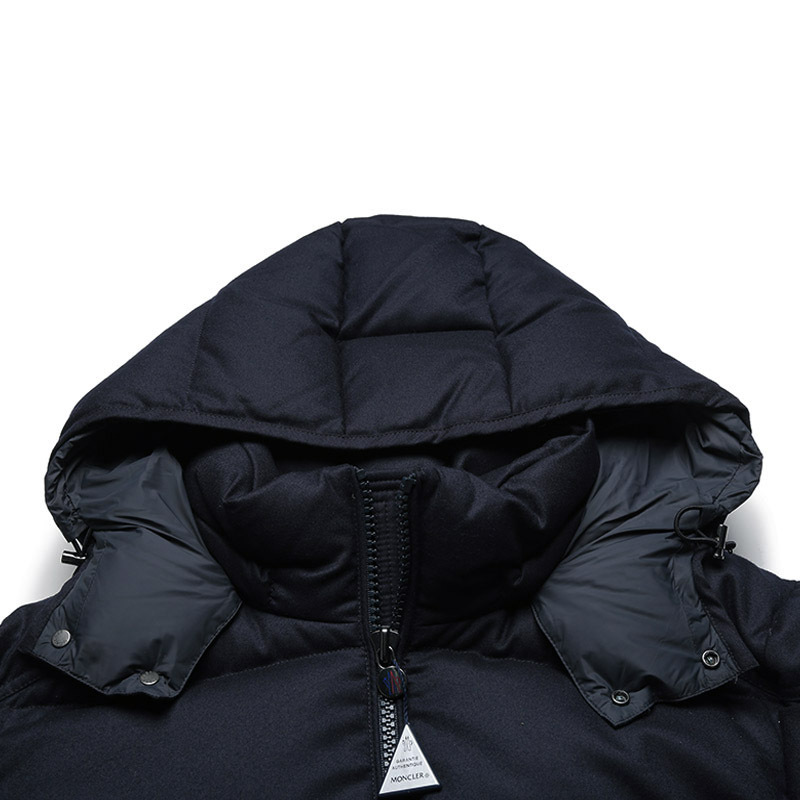 盟可睐蒙口moncler男士羊毛短款鹅绒羽绒服夹克外套h20911a5370054272