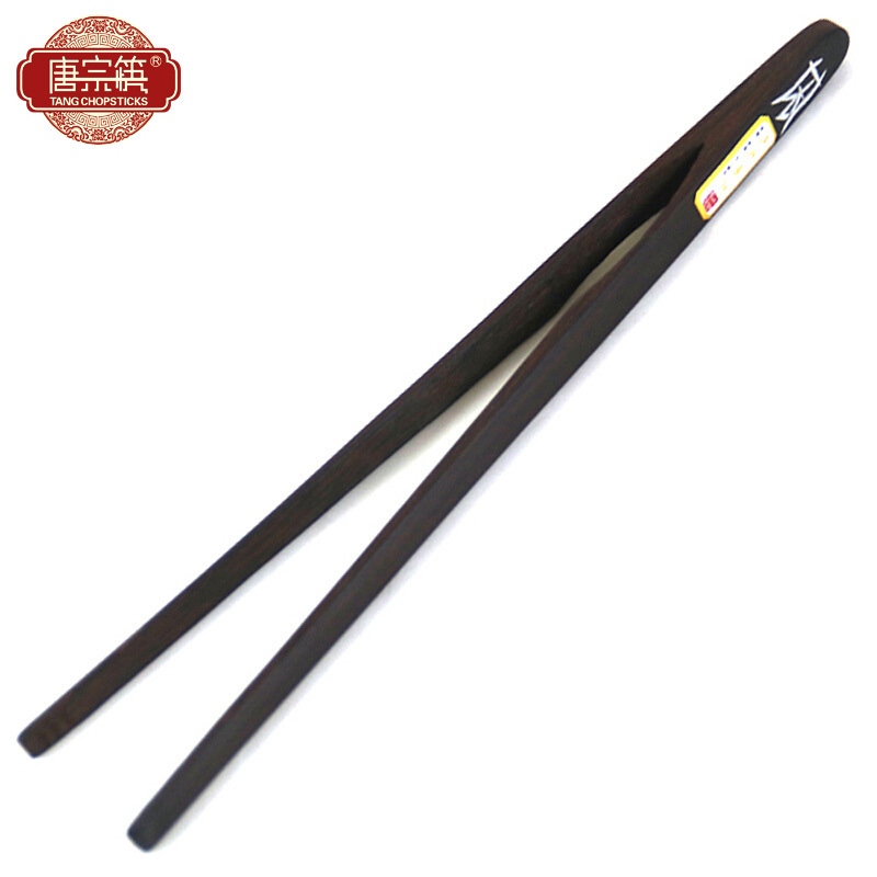 唐宗筷 小茶夹 竹质茶杯镊子C6523