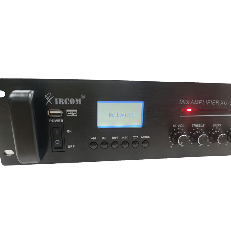 XIRCOM 捷讯 XC-500A IP网络广播功放 黑 (台)高清大图