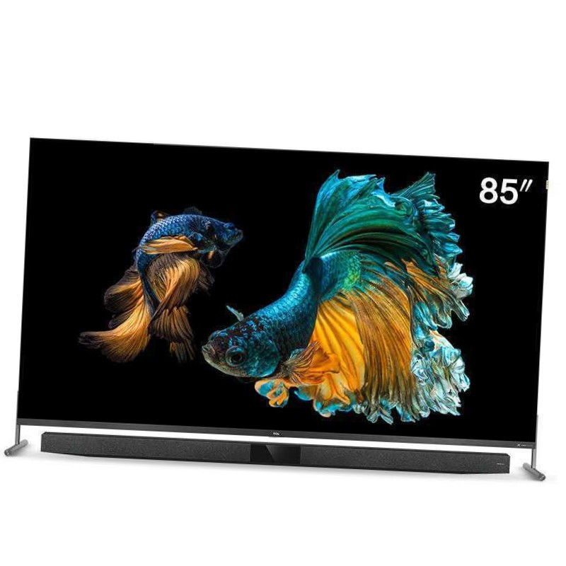 TCL 85X9 85英寸 8K 超高清全面屏 QLED量子点全场景人工智能网络液晶电视机