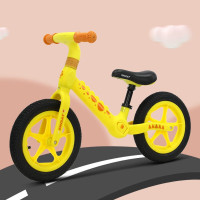 airud儿童平衡滑步车BCX21607-B柠檬黄