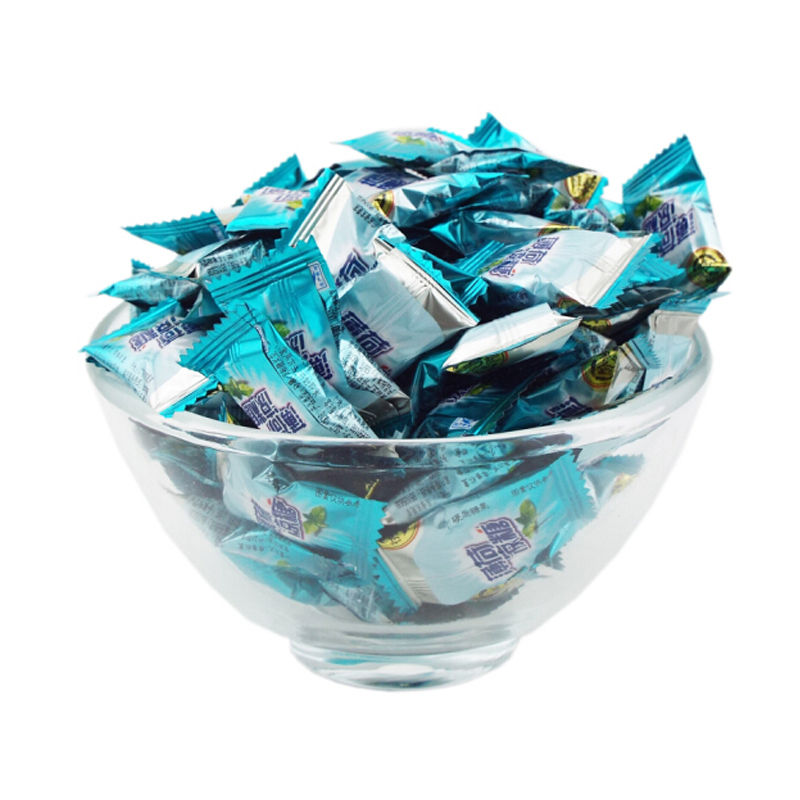 徐福记薄荷凉糖散装称1500g休闲办公零食新年婚庆喜糖