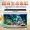 免换水生态鱼缸超白玻璃客厅小型桌面家用水族箱智能自循环金鱼缸