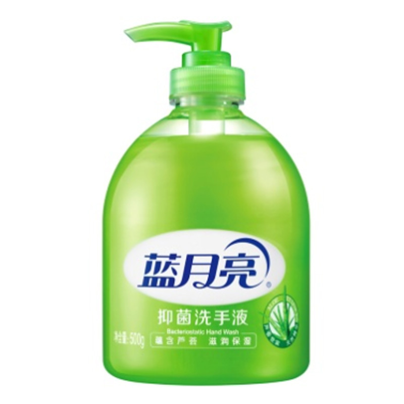 蓝月亮 bluemoon 芦荟抑菌洗手液 500g/瓶 12瓶/箱