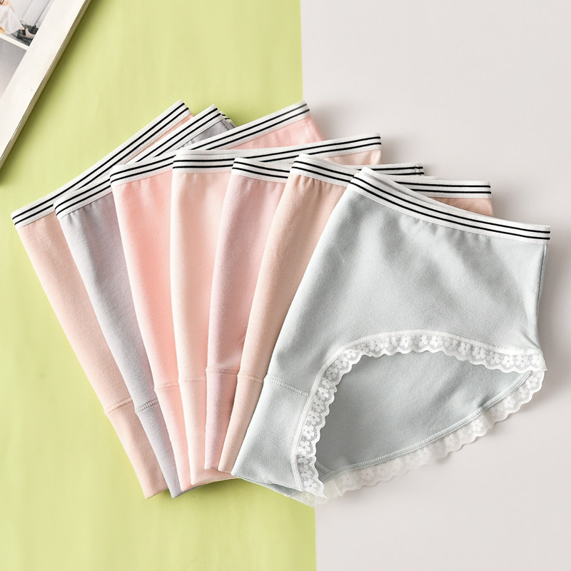 suntek少女内裤女童发育期16初中学生女孩高中14女生三角短裤13岁夏薄