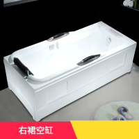欧式家用冲浪按摩恒温加热浴缸亚克力独立小户型迷你一体浴盆波迷娜BOMINA