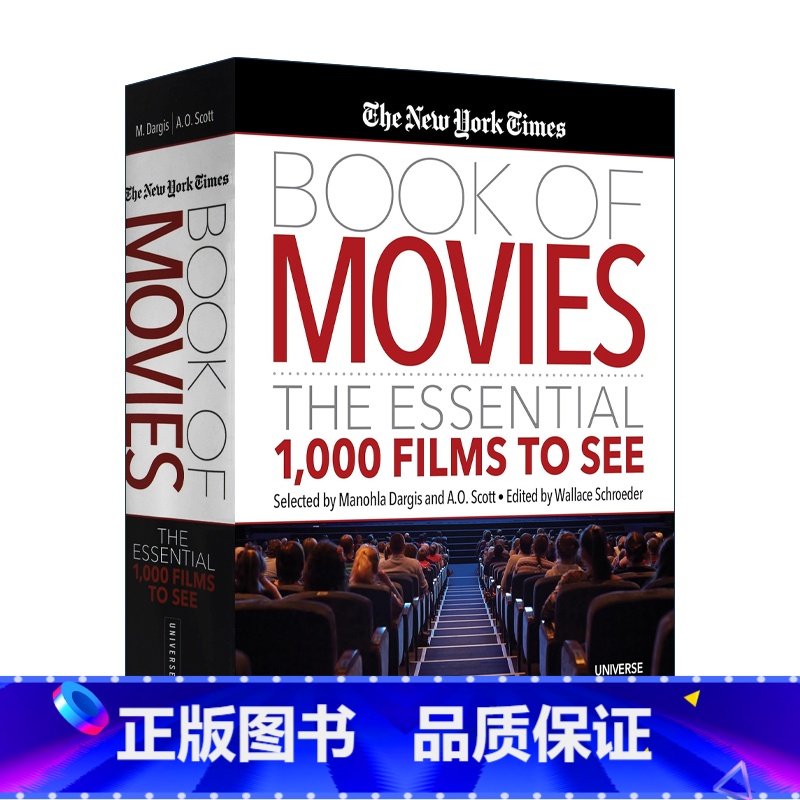 【正版】英文原版 The Ny Times Book of Movies 纽约时报电影评选1000部必看电影 精装 英文