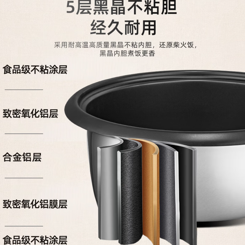 半球(PESKOE)商用电饭锅大容量电饭锅 老式饭店用大型电饭煲 LX230-300B高清大图