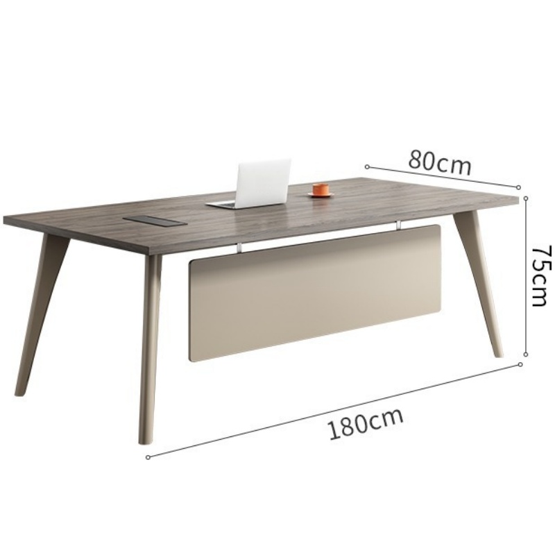亿洛莱 办公桌 180cm 张高清大图