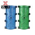 云型巨 哈夫节 抢修节堵漏器铸铁管PE管抢修器 单位：个 各色 DN150*400