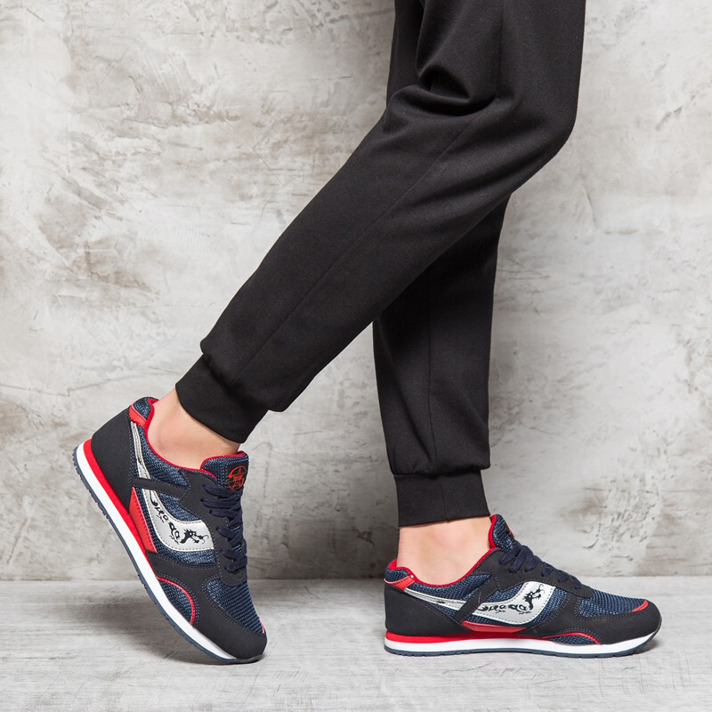 bomina新款龙牌跑鞋低帮系带韩版潮鞋男女情侣鞋轻便休闲鞋软底鞋平底