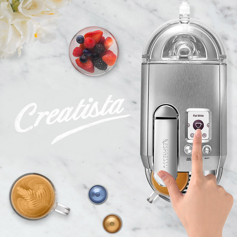 [王楚钦同款]Nespresso 胶囊咖啡机 Creatista Plus J520 意式全自动家用商用咖啡机高清大图