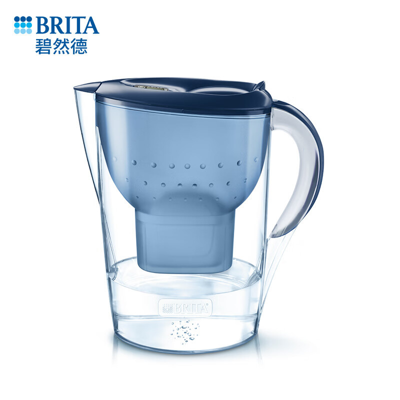 碧然德(BRITA)过滤净水器家用滤水壶净水壶Marella海洋系列3.5L(蓝色)