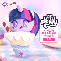 雷曦文化正版小马宝莉盲盒美食派对系列毛绒盲盒玩偶孩之宝授权
