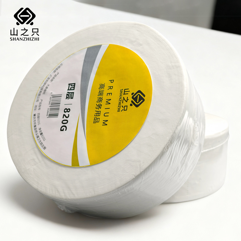 山之只 大盘卷纸 四层820g 件高清大图