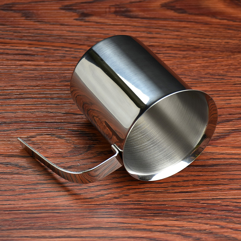 打奶器不锈钢双层手动咖啡牛奶打泡机奶泡杯奶泡奶泡机