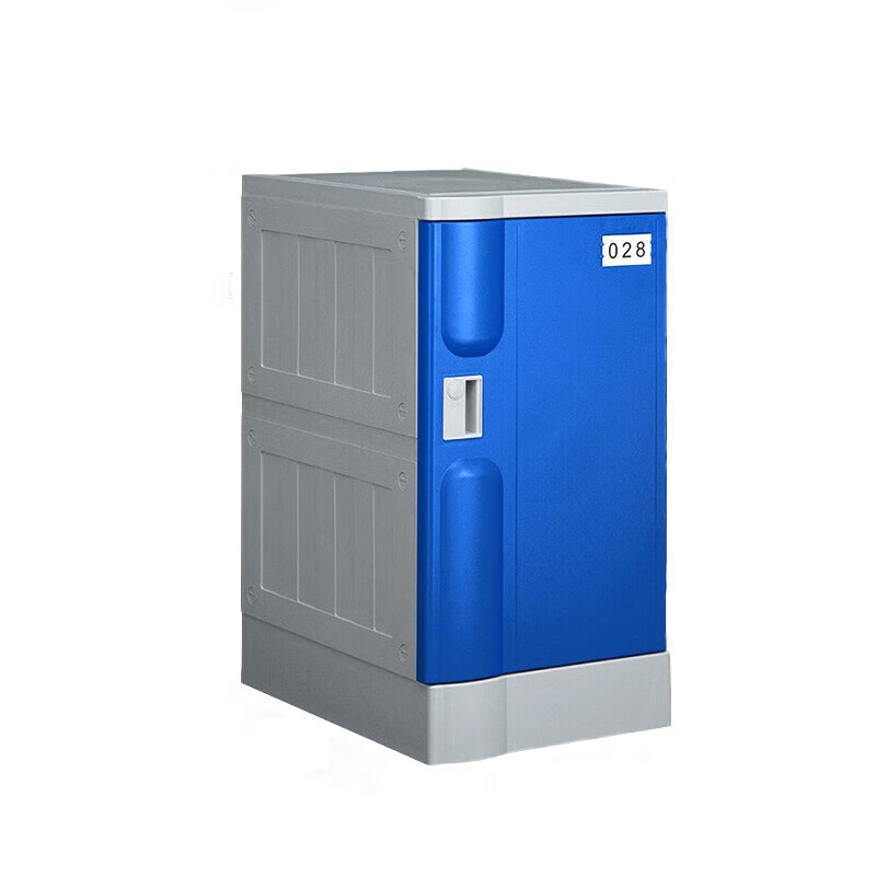 锦北ABS塑料更衣柜游泳馆防水组合柜书包柜储物柜620*382*500mm单门柜高清大图