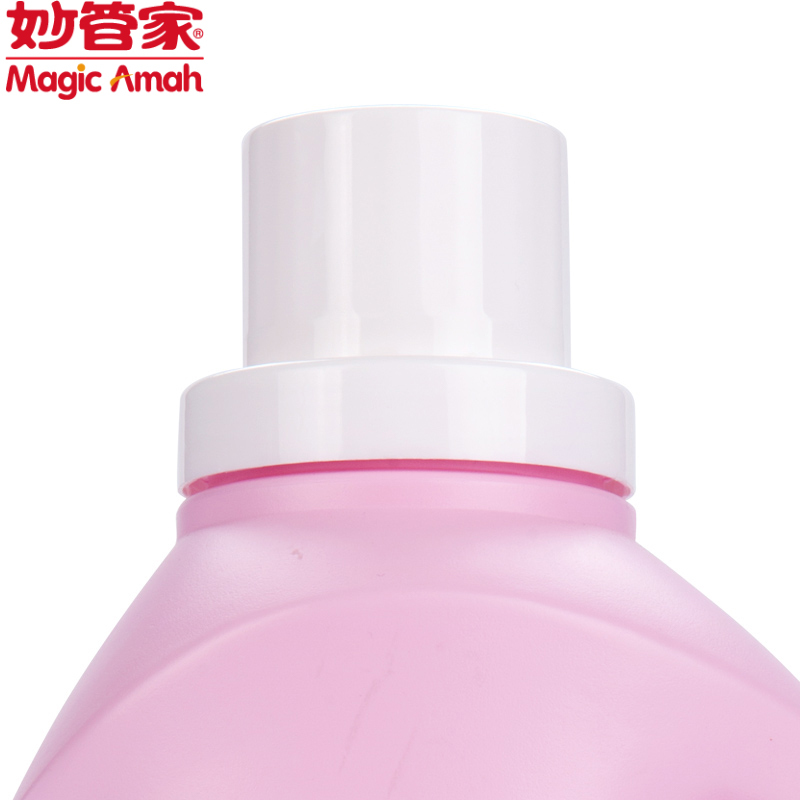 [台湾进口]妙管家(MAGIC AMAH)妙管家洗衣液宝宝衣物柔顺剂玫瑰花香婴儿洗衣液家庭装3200ml