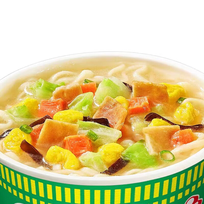 日清食品(NISSIN)日清合味道海鲜 牛肉 猪骨风味泡面 方便面3种混合口味77克*6 杯高清大图