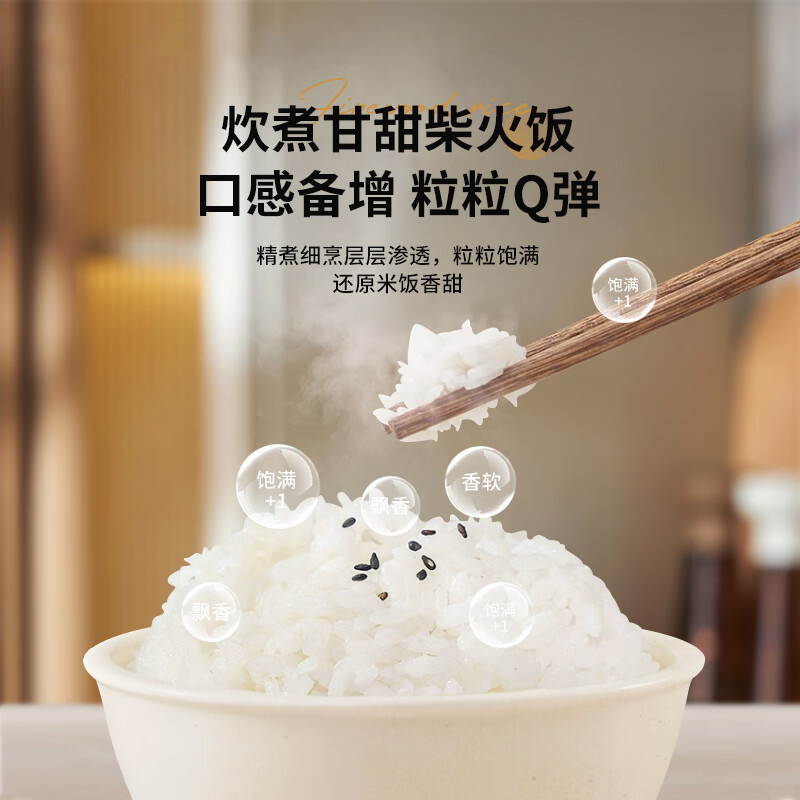 电饭煲电饭锅 2-3人家用智能预约柴火饭 3L 1台高清大图