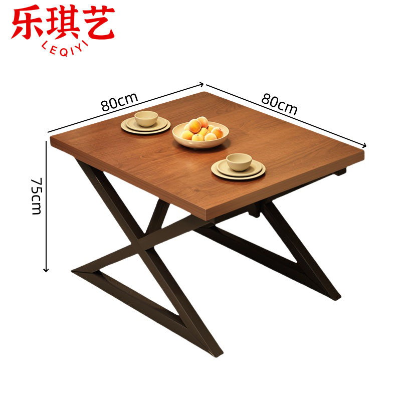 乐琪艺 方桌 80*80*75cm 张高清大图