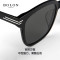 暴龙(BOLON)暴龙眼镜猫眼太阳镜王俊凯同款偏光潮墨镜男BL3107 C10-灰色/亮黑偏光